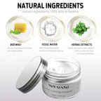 Silver Grey Hair Wax Pomades 4.23 oz - Natural Hair Coloring Wax Material Disposable Hair Styling Clays Ash for Cosplay, Party (Silver Grey)