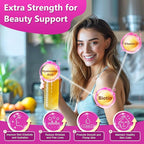 ZEBORA Collagen Peptides Powder 50 Servings - Hydrolyzed Multi Collagen Type I II III V X with Hyaluronic Acid, Biotin, Vitamin C - Support Skin Hair Nail Joints Unflavored, Keto & Paleo Friendly