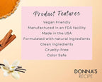Donna's Recipe by Tabitha Brown Strength Hair Oil | 18-Natural-Oil & Powder Blend, Lightweight, Fast-Absorbing Scalp Treatment to Relieve Dryness & Build-Up, Strengthen & Nourish Hair (1.7 oz)