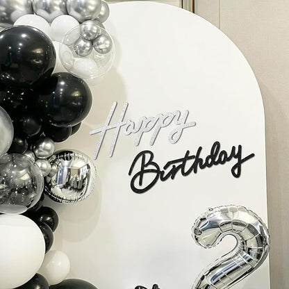 TONIFUL Happy Birthday Sign for Backdrop by TONIFUL