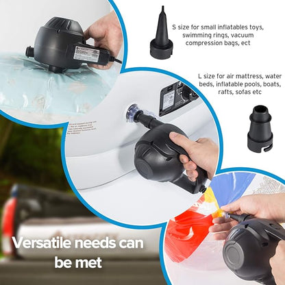 Etekcity Air Pump for Inflatables, Portable Electric Air Mattress Pump - Image 4