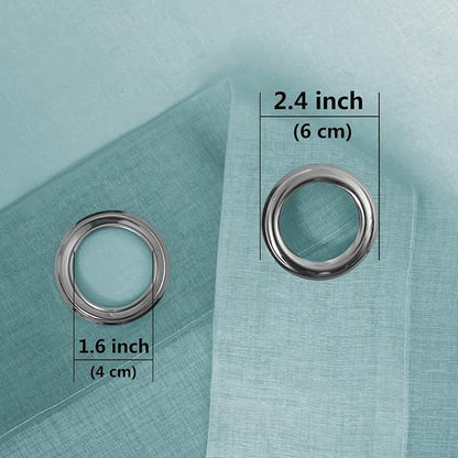 DWCN Ombre Short Sheer Curtains - Image 5