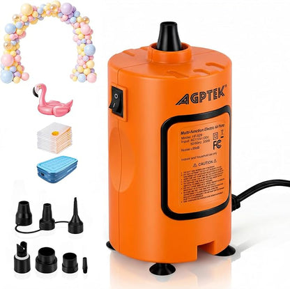 AGPTEK Electric Air Pump, Air Mattress Pump by AGPTEK