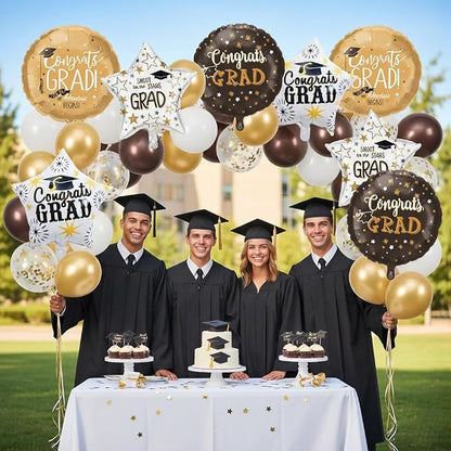2026 Graduation Foil Balloons Decorations Set, Class of 2026 Balloon - Image 6