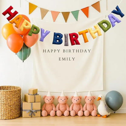 Pre-Strung Happy Birthday Banner - Image 7