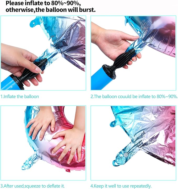 Number Balloon, 40 Inch Giant Number Balloons - Image 6