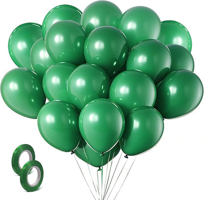 Green Balloons Green Birthday Decorations 160 Pack 5 inch Round Party Balloons by BOMSI