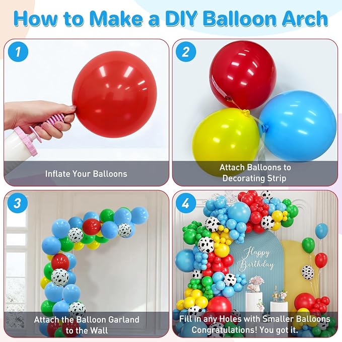 Toy Inspired Story Balloon Arch Kit - Image 3