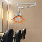 Hair Treatment Machine, 950W Wall Mount Orbiting Rotating Hair Processor for Salon Spa Family, Time Adjustable, Grey