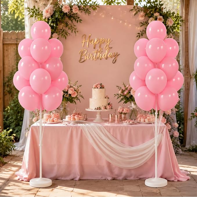 Pastel Balloon Column Kit with Base and Pole - Image 8