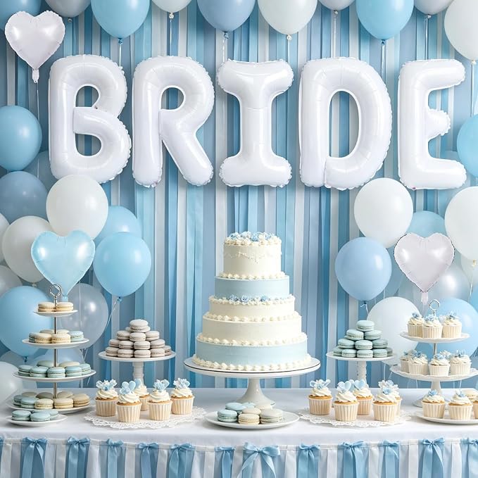 TONIFUL 40 Inch Giant Bride Balloon Bachelorette Party Decorations - Image 3