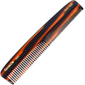 Giorgio G31 TortoiseShell Fine Tooth and Wide Tooth Hair Comb, Styling Comb, Grooming Hair Combs for Women, Mens Beard Care Combs for Detangling and Styling - Handmade Saw-Cut and Hand Polished