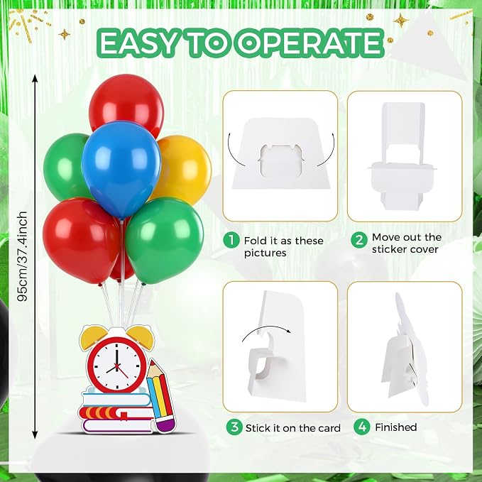 6 Sets 2026 Graduation Balloon Stand Kit - Image 5