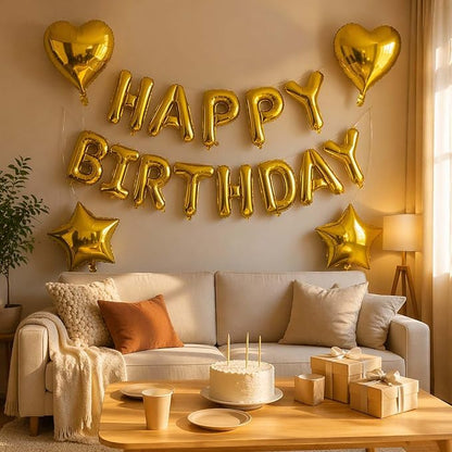 Gold Birthday Decorations - Image 3