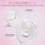 L'Oreal Paris Glossing Lamination Hair Mask with Glycolic Acid, Hair Treatment for Lasting Shine and Smoothness for Dull, Dry Hair, EverPure, 5.1 Fl Oz
