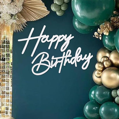 Happy Birthday Sign by MASTRON