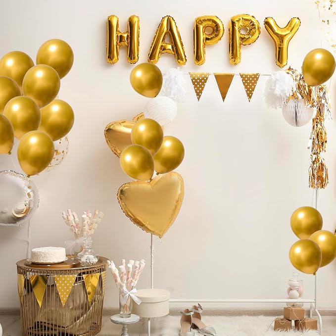 RUBFAC Gold Balloons, 2026 International Football Game Decor, Graduation - Image 6