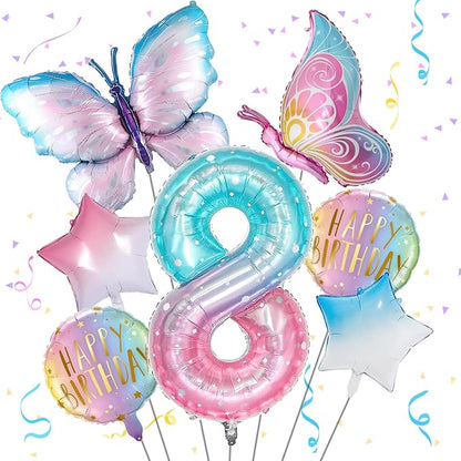 Butterfly Balloons by Isndare