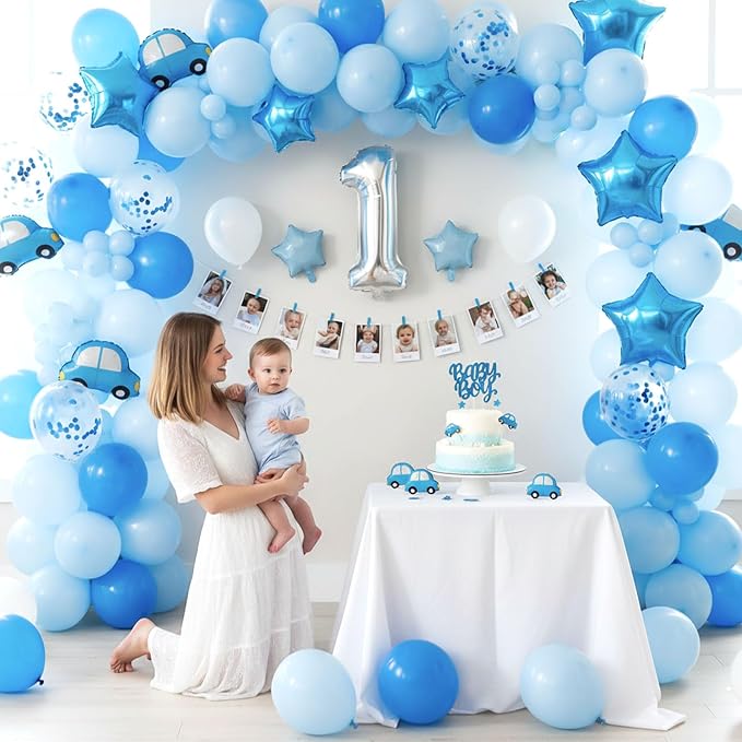 LovesTown 110PCS Latex Balloons 12inch Royal Blue Party Balloons Arch - Image 2
