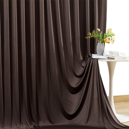8 Panels Brown Backdrop Curtains - Image 6