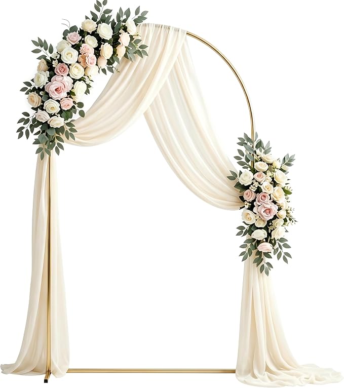 RUBFAC 7.2FT Metal Arch Backdrop Stand by RUBFAC