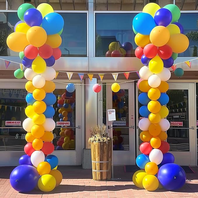 Lechay Balloon Column Stand Set of 4, 6.6ft Adjustable Balloon Stand kit - Image 6