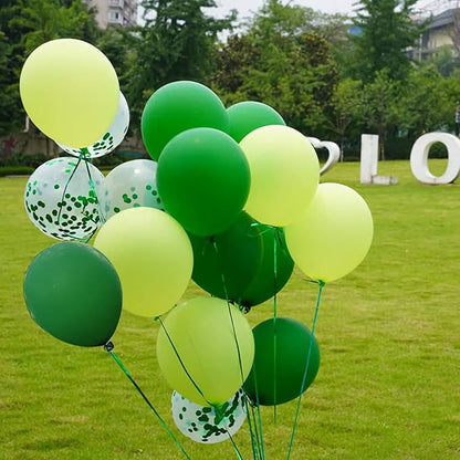 Green Confetti Balloons - Image 5