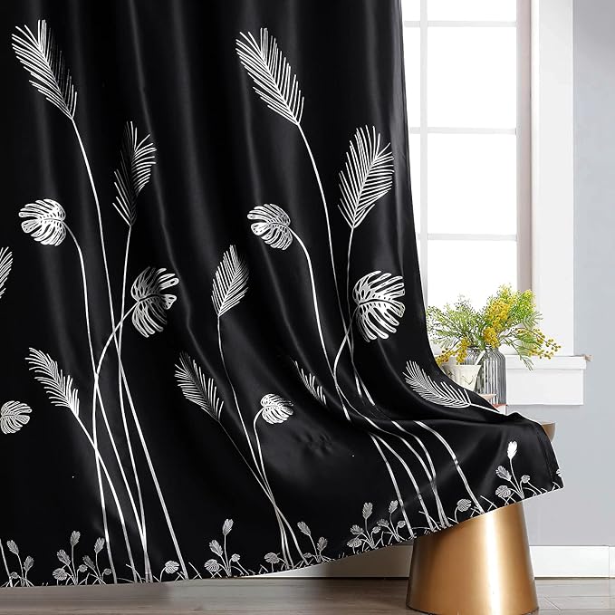 2 Curtain Panels Set Designed Blackout Curtains - Image 7