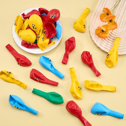 100 PCS Ribbon Awareness Balloons Decorations 12 Inch Ribbon Latex Balloons Arch - Image 4