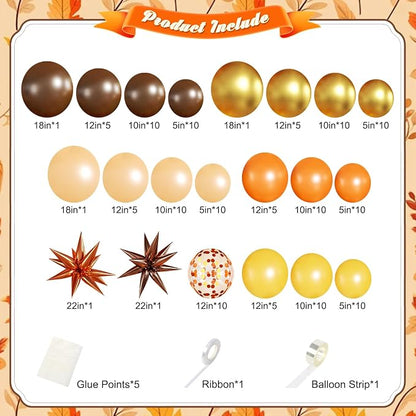 Fall Balloon Arch Kit - Image 5