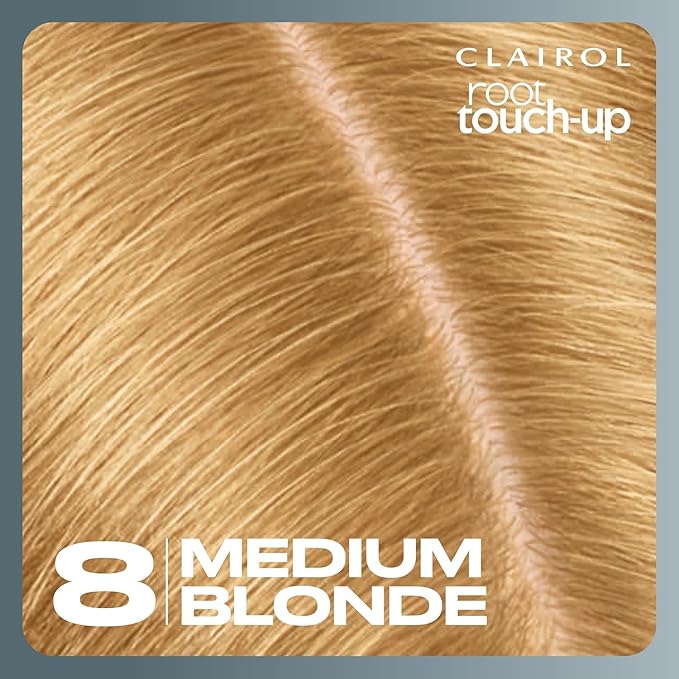 Clairol Nice'n Easy 8 Medium Blonde Permanent Hair Dye & Root Touch-Up Multi-Pack Bundle
