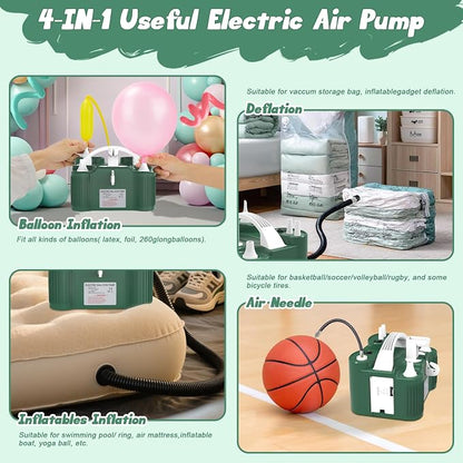 chamvis Balloon Pump Electric, Balloon Air Pump Inflate Pump - Image 6