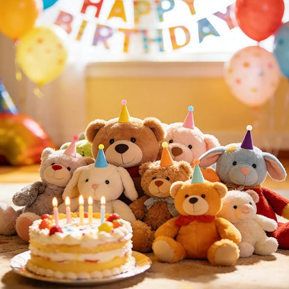 CANREVEL Mini Party Hats for Stuffed Animals Headwear, Birthday Hats - Image 6