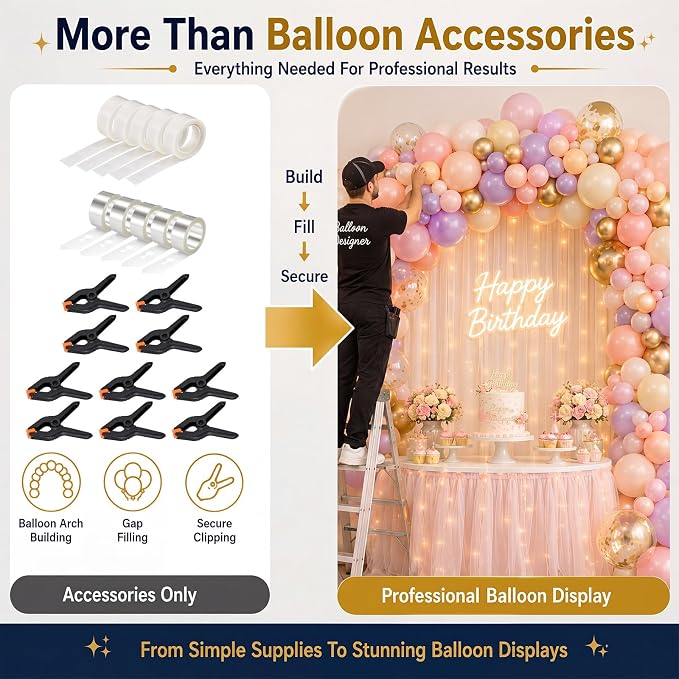 Blueweenly 20 Pack Balloon Arch Decorating Kit - Image 8