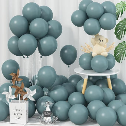 Jobkoo Slate Blue Balloons 5 Inch by Jobkoo