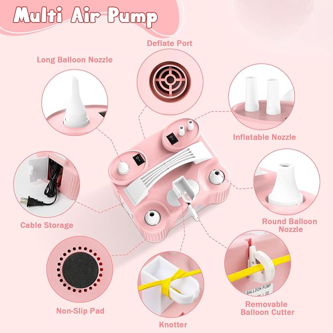 4-in-1 Electric Balloon Pump - Image 3