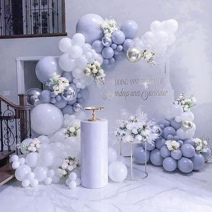 PartyWoo Dusty Purple Balloons 140pcs Lavender Lilac Boho Neutral Color | 18 12 - Image 7