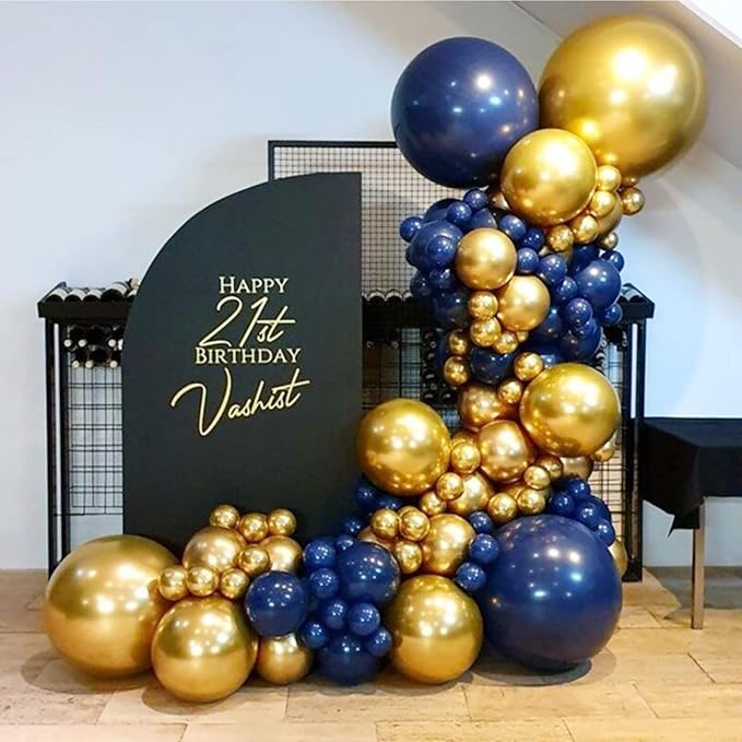 CANREVEL Metallic Gold Balloons - Image 7