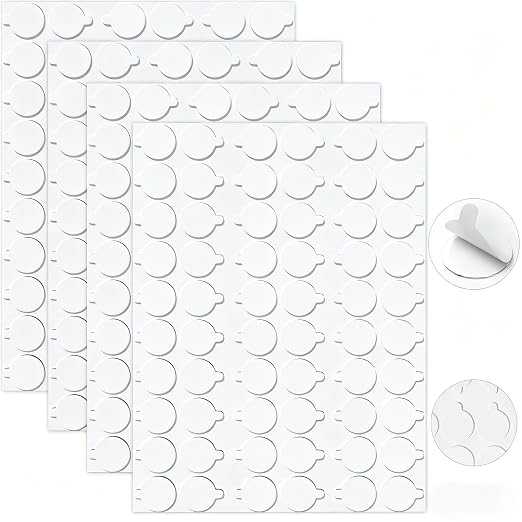 920 Pcs Double Sided Adhesive Dots, No Trace Sticky Putty Sticky Dot 20mm | by YESORMLING-Loveourcat