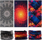 Headband Neck Gaiter Head Wrap Headwear Face Mask Magic Scarf Bandana for Men and Women