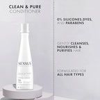 Nexxus Clean and Pure Conditioner With ProteinFusion, Nourished Hair Care, Silicone, Dye, and Paraben Free 13.5 oz