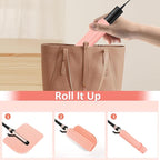 Quccefods Heat Resistant Mat Large Silicone Hot Hair Tools Holder for Curling Irons Flat Iron Hair Straightener Mat Portable Vanity Pad