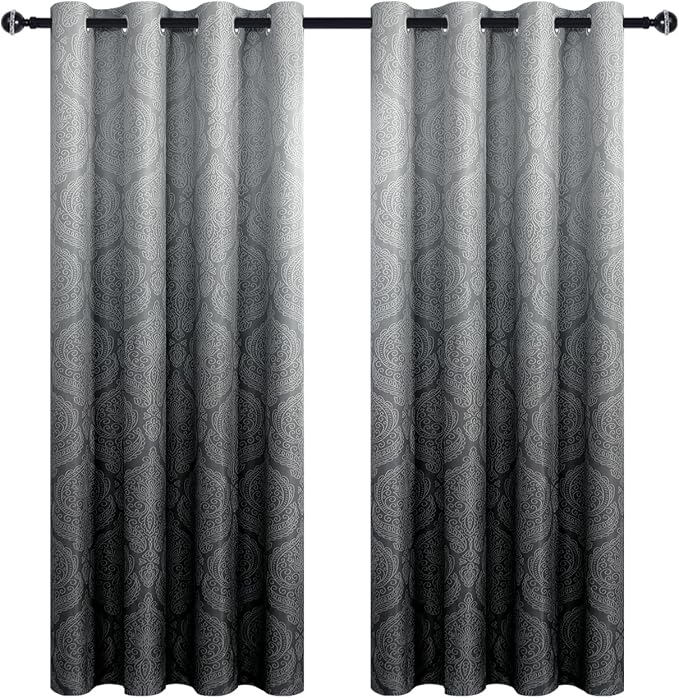 DWCN Ombre Blackout Curtains for Living Room - Image 9