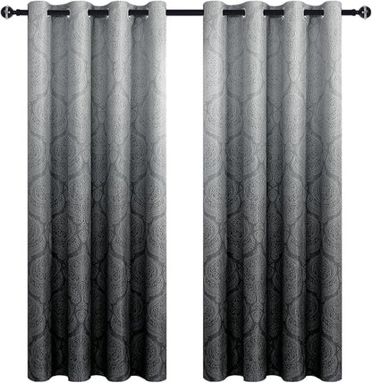 DWCN Ombre Blackout Curtains for Living Room - Image 9