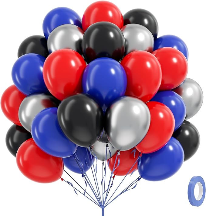 Spider Theme Balloons 12inch by Vicduotex