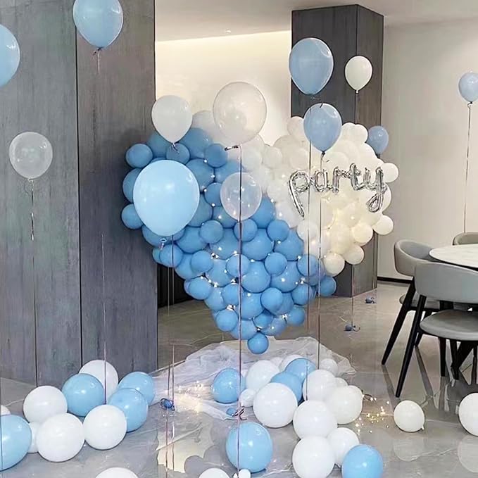 200pcs White Balloons 5 Inch, Small Mini Latex Balloons - Image 7