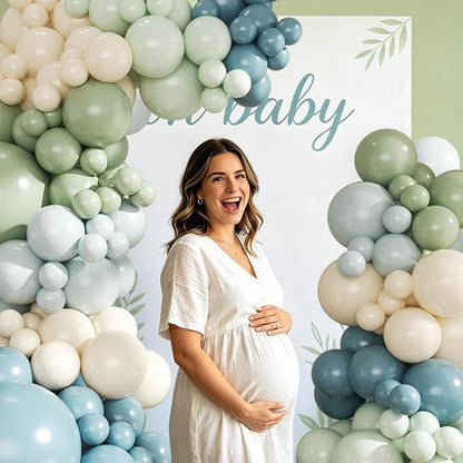 Blue and Green Balloon Arch Kit - Image 4