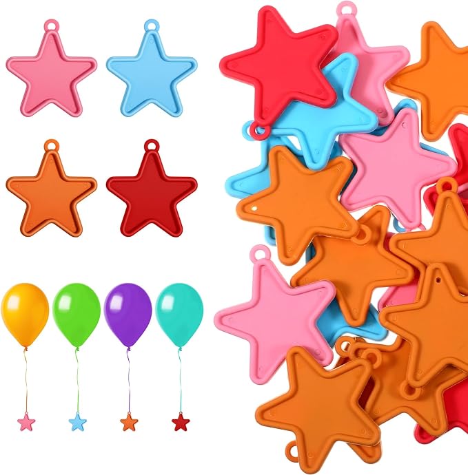 100 Pcs Balloon Weights Plastic, Weights - Image 8