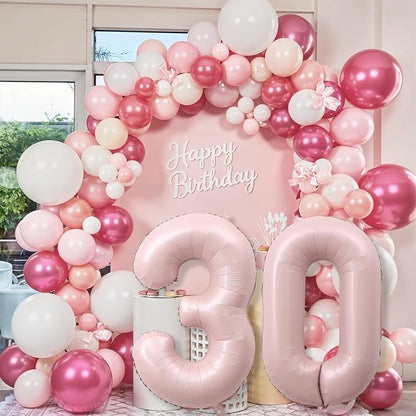 Light Pink 30th Birthday Balloon - Image 7