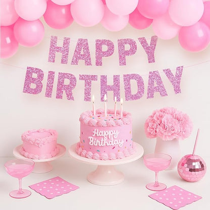 Pre-Strung Happy Birthday Banner - Image 2